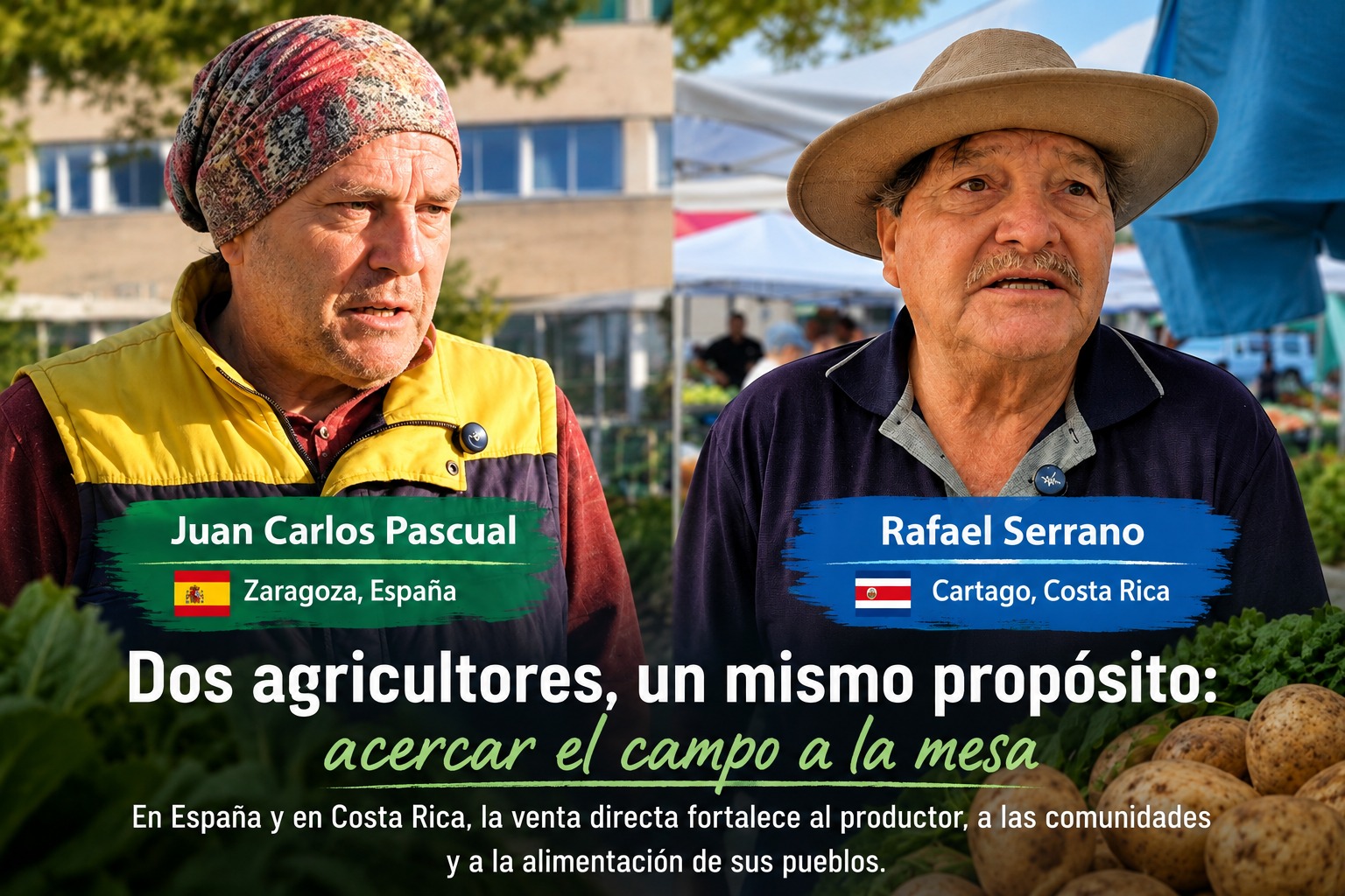 Una comunidad española impulsa por ley la venta directa que Costa Rica disfruta desde hace 47 años con las Ferias del Agricultor