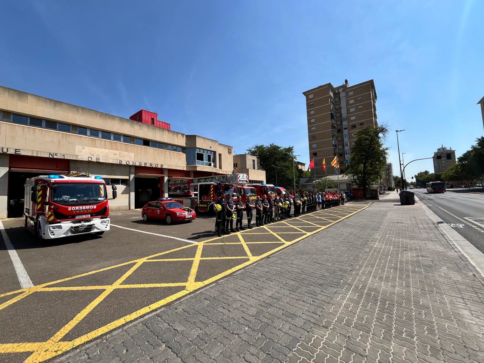 Bomberos de Zaragoza abrirán las Fiestas del Pilar 2026 tras un verano marcado por los incendios